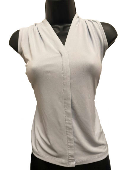 CALVIN KLEIN Sleeveless Blue Polyester/Spandex - Image 1