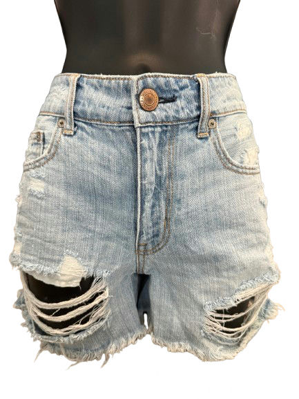AMERICAN EAGLE Shorts Light Blue Cotton - Image 1