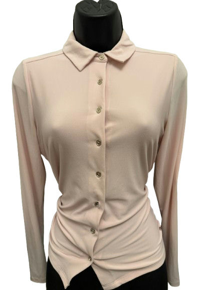 TOMMY HILFUGURE Long Sleeve Pink Polyester/Spandex - Image 1
