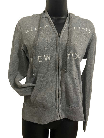AEROPOSTALE copy Jackets Grey 60% Cotton 40% Polyester - Image 1