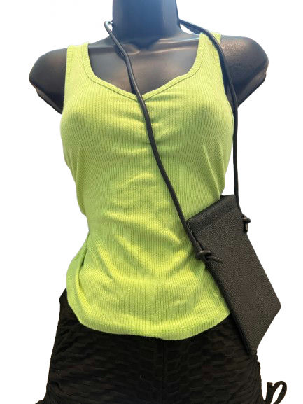 AMBIANCE Sleeveless Green Cotton/polyester - Image 1