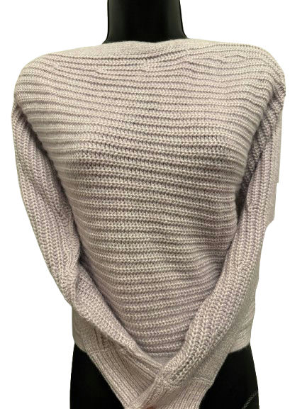 ABERCROMBIE AND FITCH Cable-Knit Purple Cotton/Acrlyc - Image 1