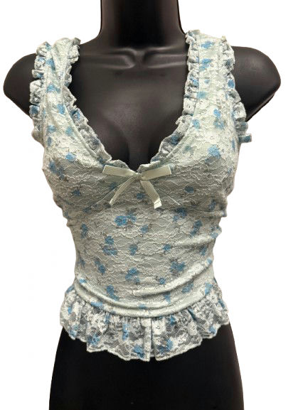 THIRTY/THIRTY Sleeveless Green/Blue Polyester/spandex - Image 1