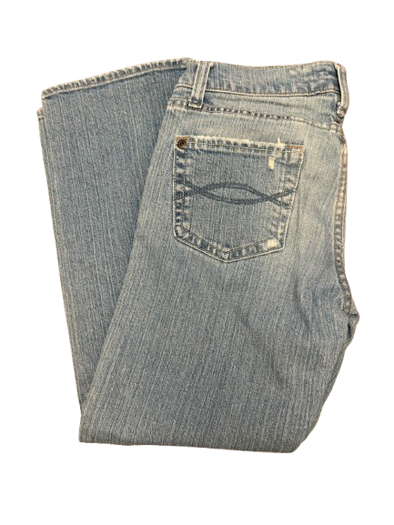 ABERCROMBIE AND FITCH Jeans Blue Cotton, Spandex - Image 1