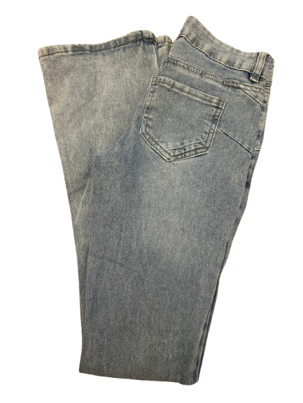 RISE SUPPLY CO Flare & Boot Cut Blue Cotton, Polyester, Spandex, Rayon - Image 1