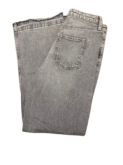 H&M Straight & Boyfriend Grey Cotton - Image 1