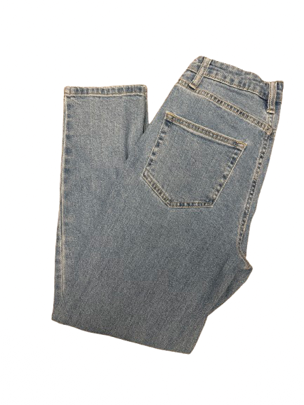 WILD FABLE Straight & Boyfriend Blue Cotton, Spandex - Image 1