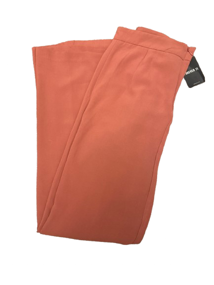 FOREVER 21 Dress Pants Pink Polyester - Image 1