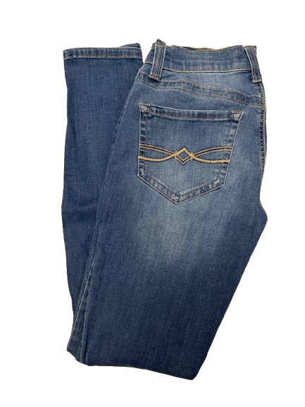 MUDD Skinny & Jeggings Navy Cotton, Polyester - Image 1
