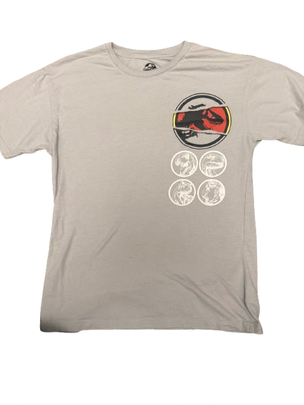 JURASSIC PARK Shirts Grey - Image 1