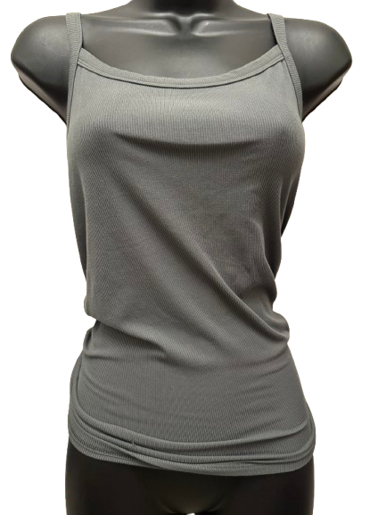 NO BOUNDARIES Sleeveless Green Spandex, Polyester - Image 1