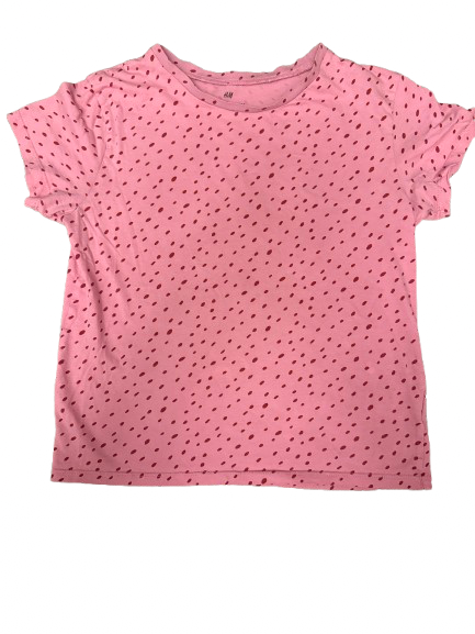 H&M Tops Pink Cotton - Image 1