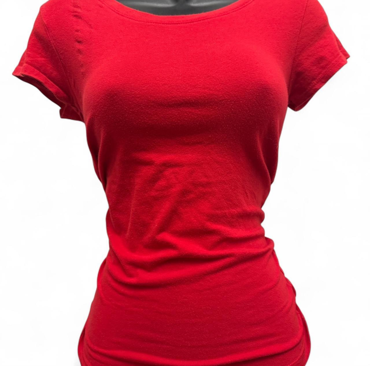 AMBIANCE Blouses Red Cotton, Spandex - Image 1