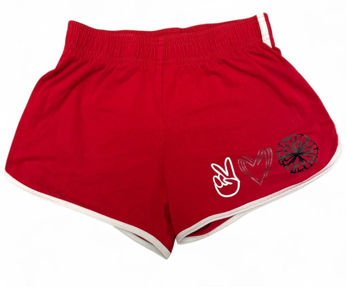 BCG Bottoms Red Cotton, Polyester, Spandex - Image 1